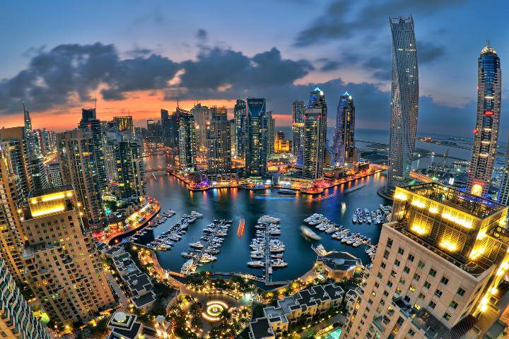 Marina Dubai. Foto: JT. ASTK