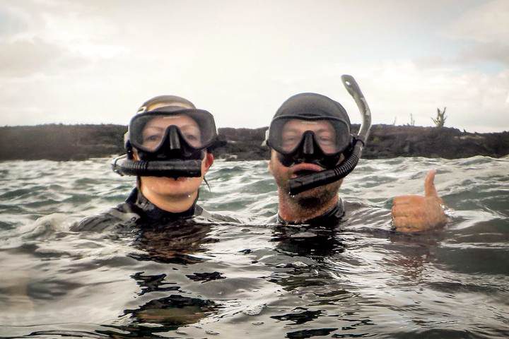 Snorkel en Chacahua. Foto: Peter Swaine. Snorkel en Chacahua. Foto: Peter Swaine.
