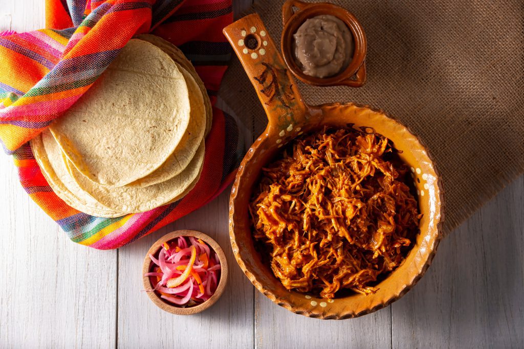 Cochinita Pibil. Typical Mexican stew from Merida, Yucatan, made